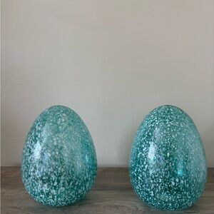 Speckled Green Decorative Eggs
